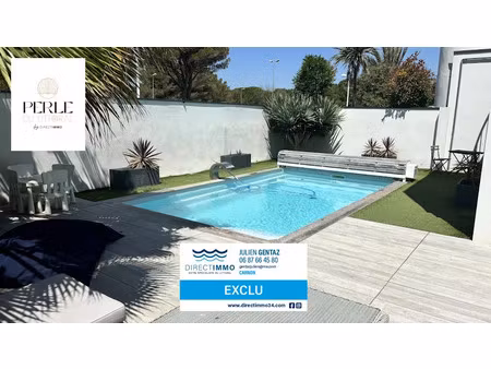 vente villa 5 pièces 120 m² à carnon plage (34280)  820 000 €