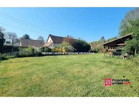 maintenon - saint piat joli terrain plat de 418 m² - facade de 24 ml