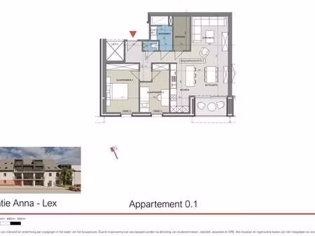 appartement à vendre à passendale € 195.000 (l64n7) | zimmo