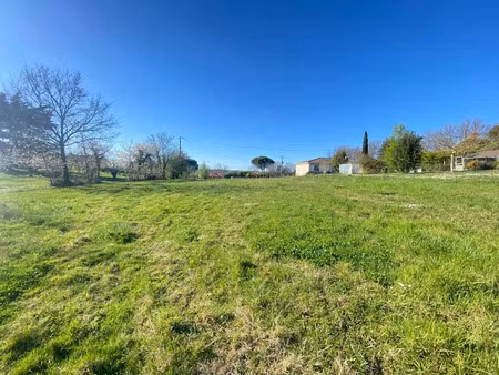 vente terrain à batir 832 m² à lamothe-capdeville (82130)  49 000 €