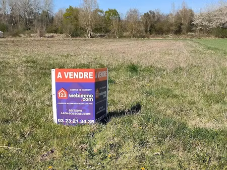 vente terrain 5428 m² à presles-et-boves (02370)  53 800 €