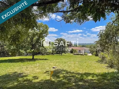 vente terrain 1213 m² à garidech (31380)  195 000 €