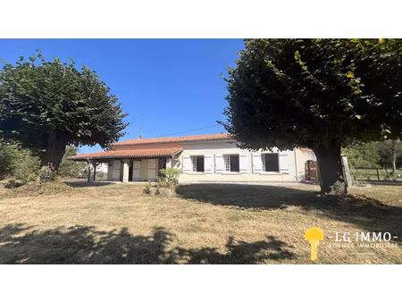 maison 130m2 plain pied 3 chambres jardin 6089m2 et verger 2