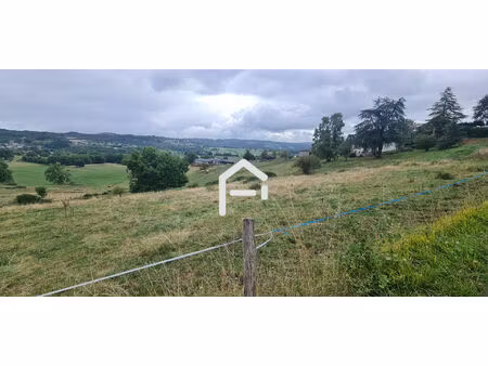 vue exceptionnelle de ce beau terrain de 4500 m²