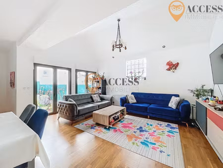 groslay - pavillon de 84m2 sur 179m2 de terrain avec station