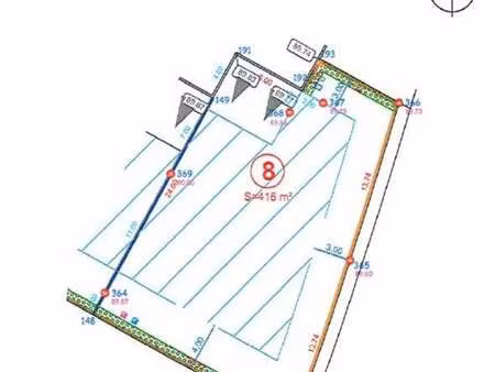 vente terrain à saint-onen-la-chapelle (35290) : à vendre / 416m² saint-onen-la-chapelle