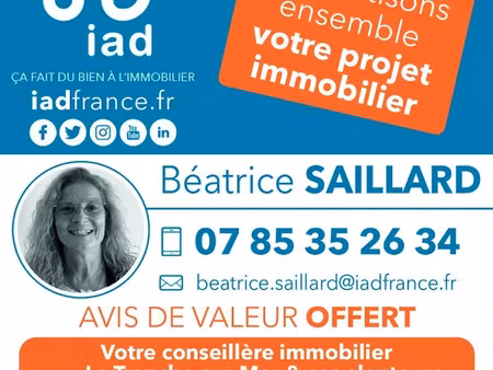 vente locaux professionnels 132 m² à la faute-sur-mer (85460)  76 000 €