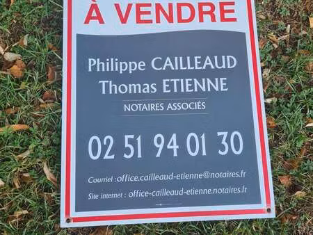 vente terrain à chavagnes-en-paillers (85250) : à vendre / 841m² chavagnes-en-paillers