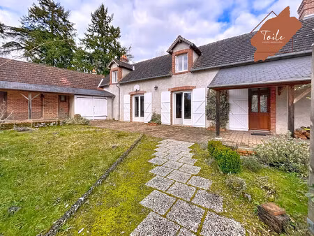 maison solognote sur un beau parc forestier !