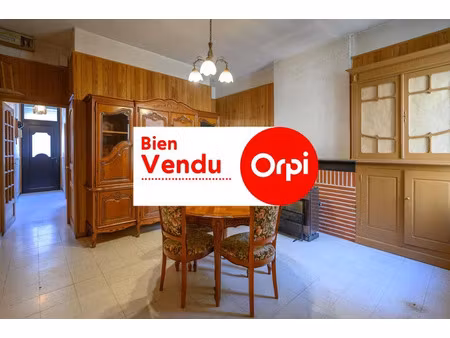 vente maison 3 pièces 77 m² à anzin (59410)  57 900 €