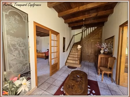 maison bourgeoise à vendre 6 pièces +dependances  à fontenet (17400) composée de 4 chambre