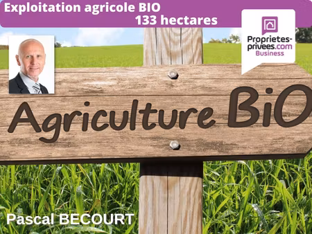 domaine agricole biologique de 133 hectares montbrun les bains 26570