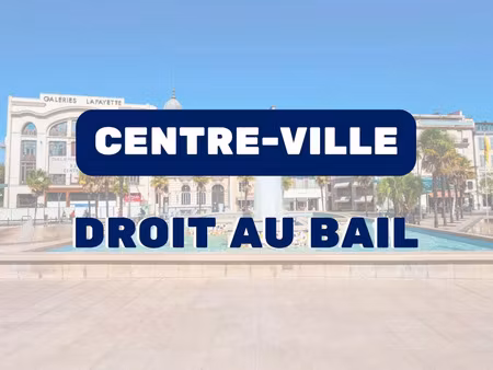 vente commerce 53 m² pau (64000)