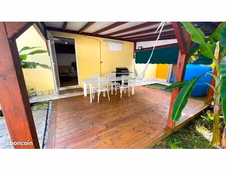 appartement t2 - terrasse et jardin - plage a pied