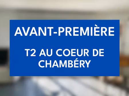 vente appartement 2 pièces 41 m² à chambery (73000)  196 000 €
