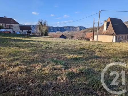 vente terrain à batir 1920 m² à lacave (46200)  22 000 €