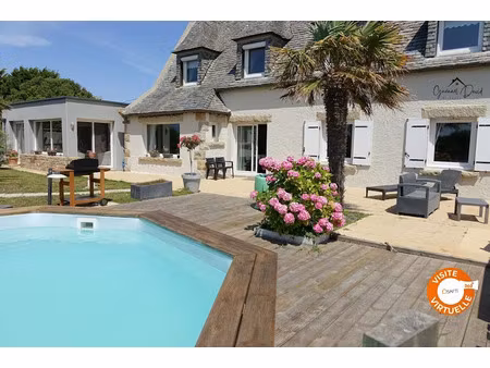vente maison 9 pièces 214 m² à santec (29250)  894 000 €