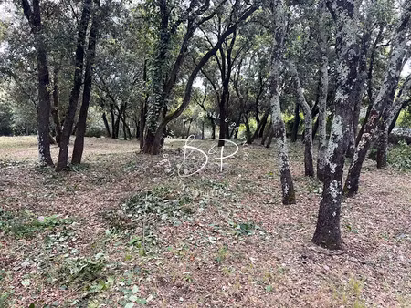 vente terrain 1200 m² à le thoronet (83340)  185 000 €