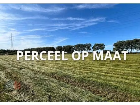 industriegrond op maat vanaf 5.000m² tot 36.000m² mét zic...