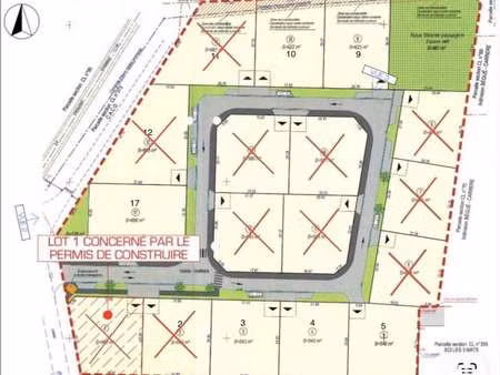 vente terrain à tarbes (65000) : à vendre / 546m² tarbes