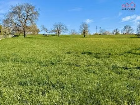 terrain constructible de 14 80 ares - hors lotissement