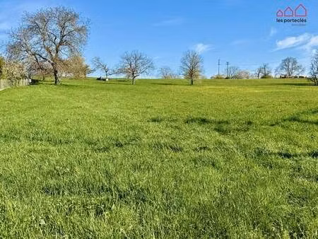 terrain constructible de 14 80 ares - hors lotissement