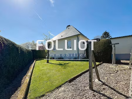 a vendre maison amaye sur seulles avec terrain constructible