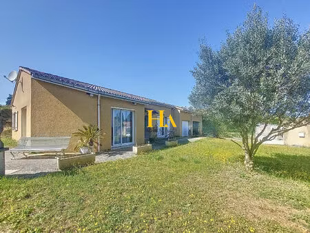 investissement locatif: chatuzange-le-goubet  maison de plain-pied   3 chambres  garage et