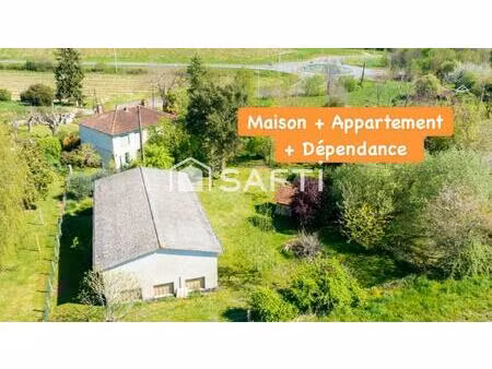 maison traditionnelle 2 logements et double garage