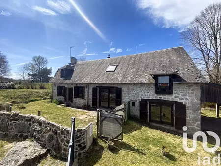 vente maison 5 pièces 135 m² à moustier-ventadour (19300)  128 000 €