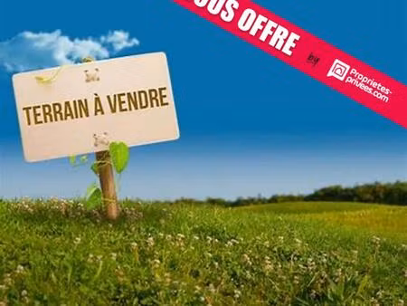 terrain constructible à noyon 1989 m2