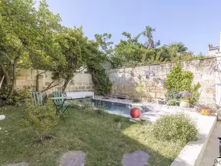 magnifique maison 163 m² pierre rénovée jardin piscine bordeaux centre