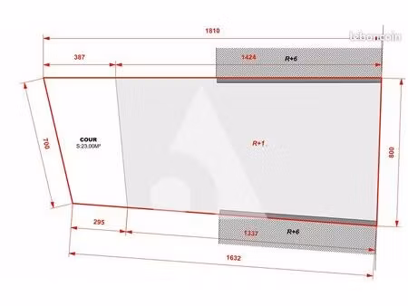 terrain 124 m² st ouen