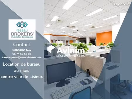 bureaux 277 m² lisieux