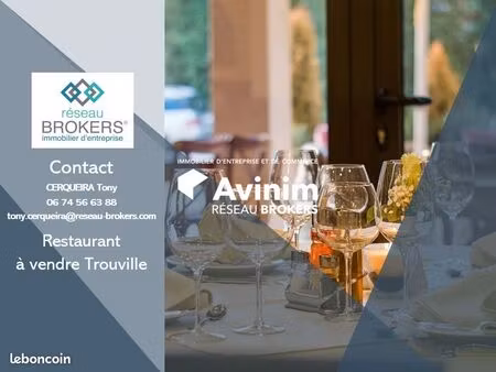 restaurant 80 m² trouville-sur-mer