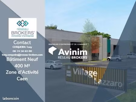 local 400 m² colombelles