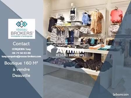 local commercial 160 m² deauville