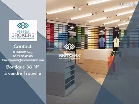 local commercial trouville-sur-mer