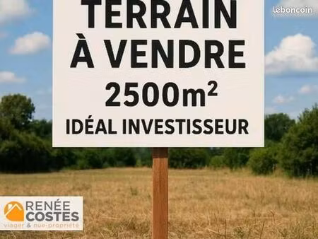 terrain en viager 65 m² biganos