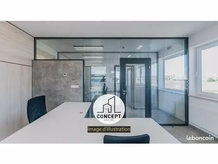 bureaux 110 m² concarneau