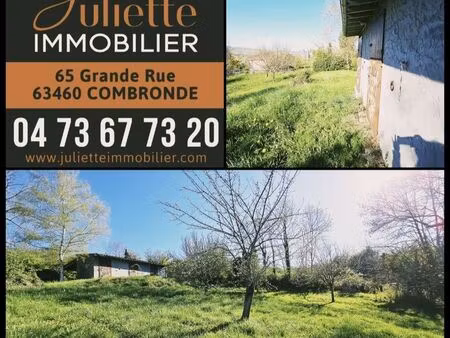 terrain 920 m² combronde