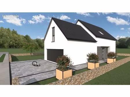 un maison avec une vue sur la foret