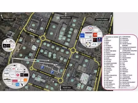 local commercial 1 470 m²