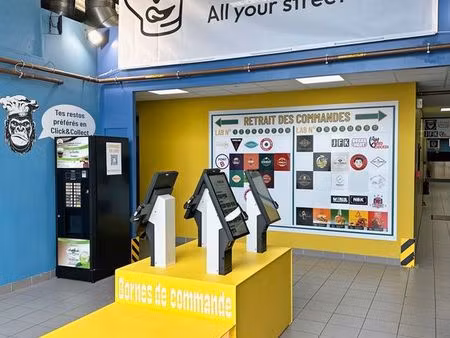 foodcourt lyon 9 - location laboratoire de cuisine avec extraction / restaurant / foodcour