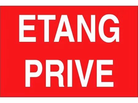 proche gueux - etang sur terrain de loisir de 14270 m2.