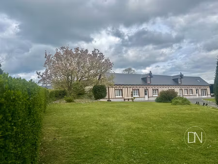 longère de caractère avec jardin et piscine  à 3 km de veule