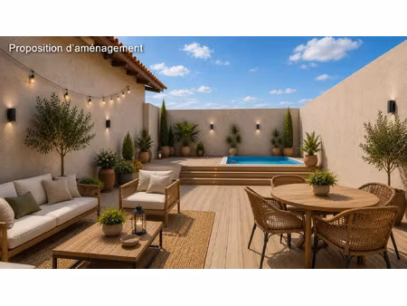 maison à vendre nissan lez enserune 7 pièce(s) 175m2 232 000€
