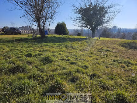 vente terrain 800 m² limoges (87000)