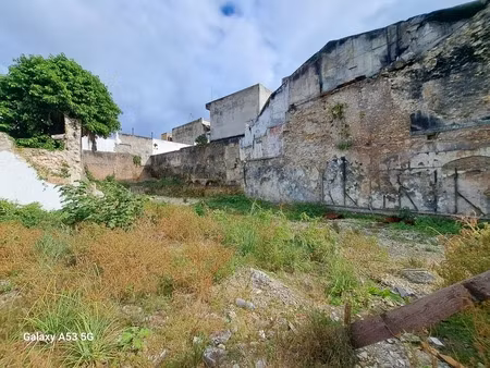 dpt guadeloupe (971)  à vendre pointe a pitre terrain - terrain de 374 00 m²