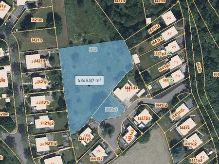 terrain exclusif à eupen : idéal pour la construction d'une